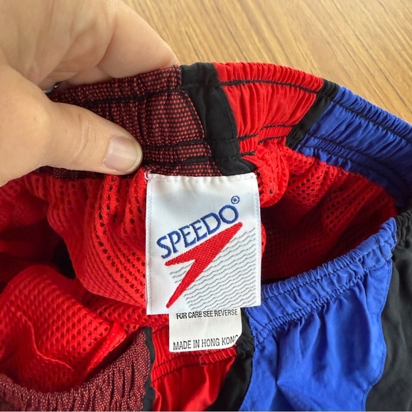 Vintage Speedo Men’s Swim Shorts | 80s/90s Super Short | Mesh Lined | Size L - Picture 4 of 5